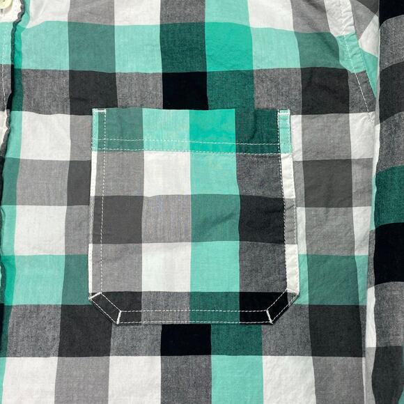 Urban Pipeline Long‎ Sleeve Button Down Plaid Casual Shirt Men's Size XL - Picture 5 of 8